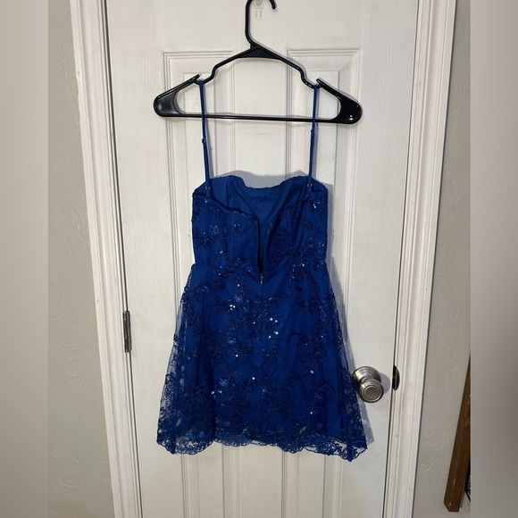 Royal Blue Lucy in the Sky dress - size SM - NWOT never worn - Picture 2 of 5